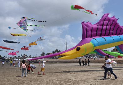 Invita SECVER a disfrutar de los papalotes gigantes durante el Festival del Mar